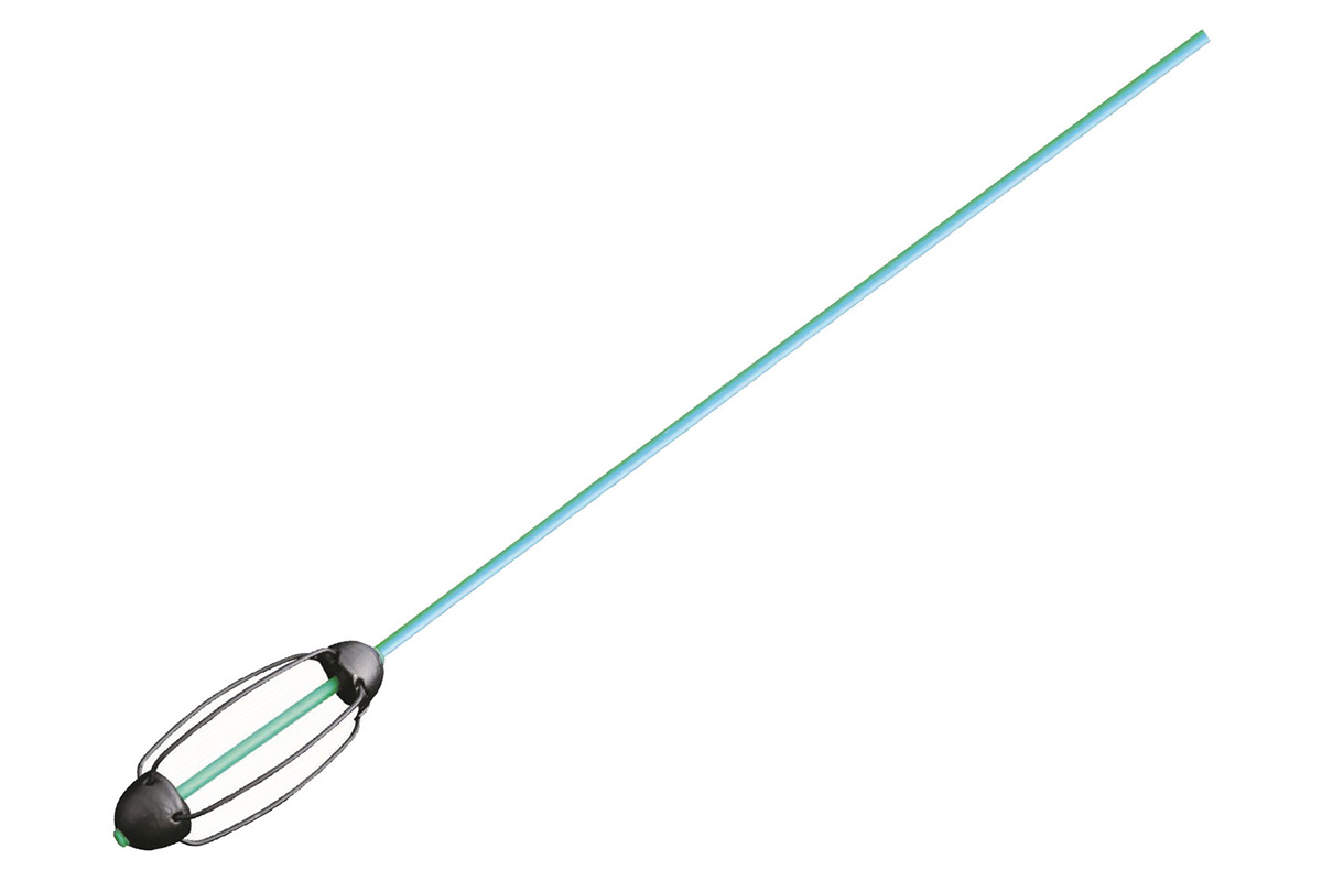 Long Casting Ribbed Feeding Basket, coated
